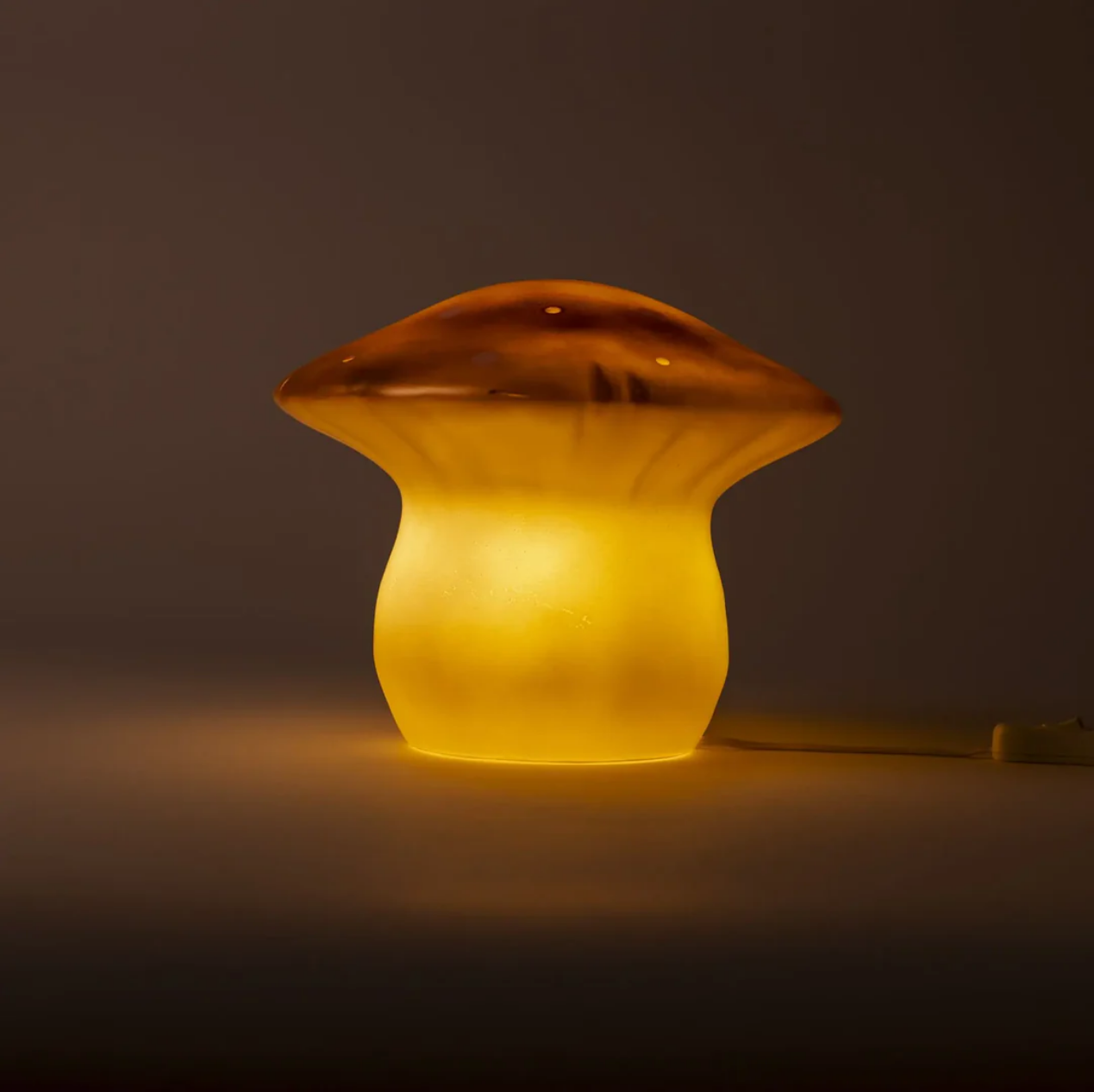 Copper Mushroom Lamp Medium