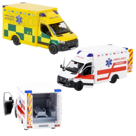 5" Die-Cast Mercedes-Benz Sprinter Ambulance
