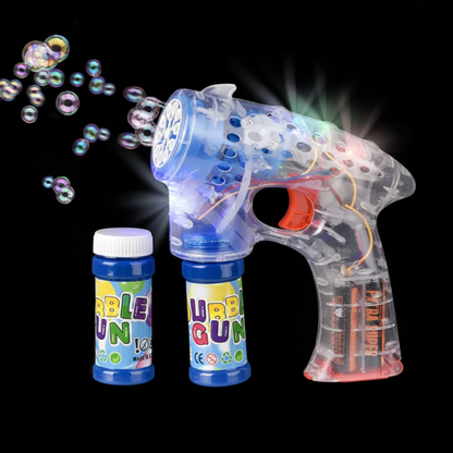 7" Light-Up 10 Hole Bubble Blaster