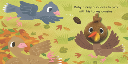 Baby Turkey: Finger Puppet Book