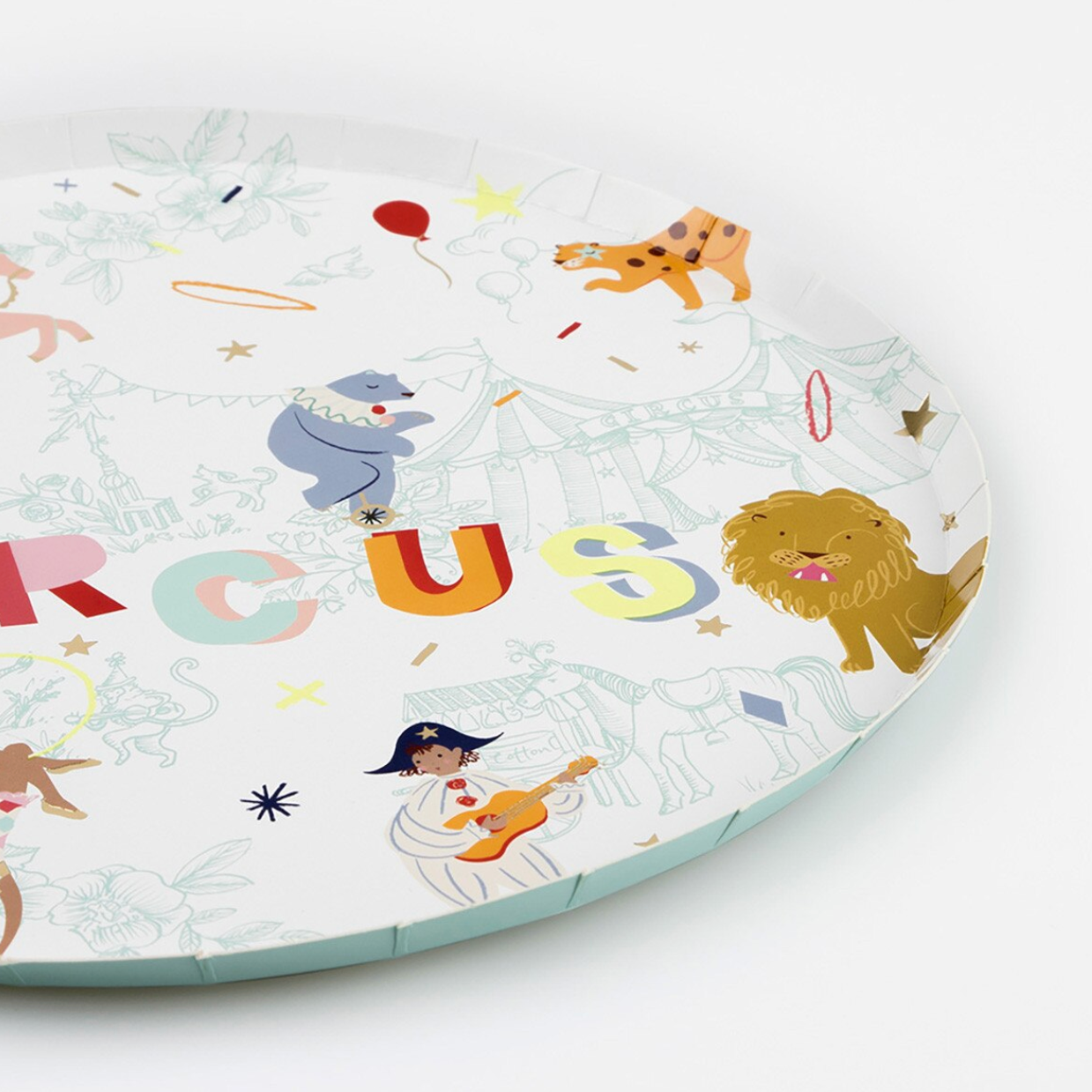 Circus Dinner Plates (pk8)