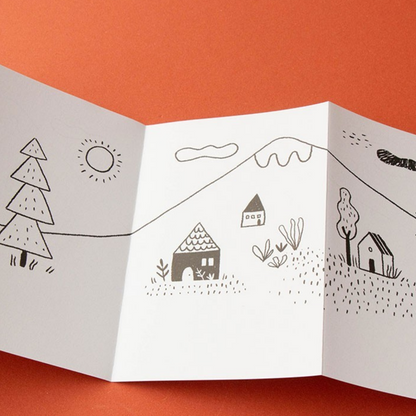 Calm Stamps- village