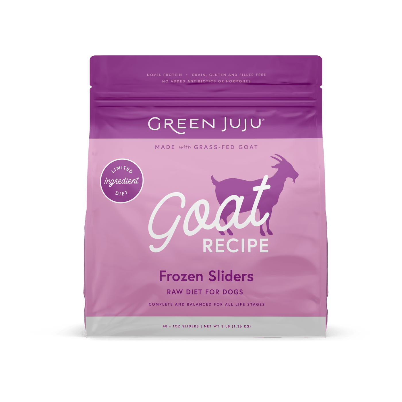 Green Juju Frozen Raw Diet Patties & Sliders