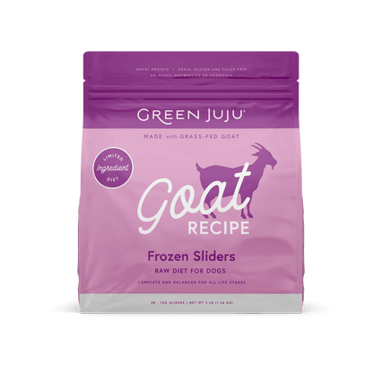 Green Juju Frozen Raw Diet Patties & Sliders