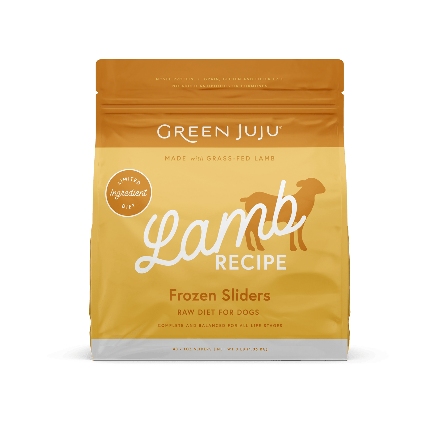 Green Juju Frozen Raw Diet Patties & Sliders