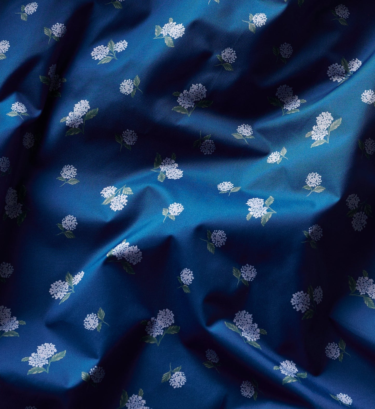 Packable Rain Poncho - Ditsy Hydrangea