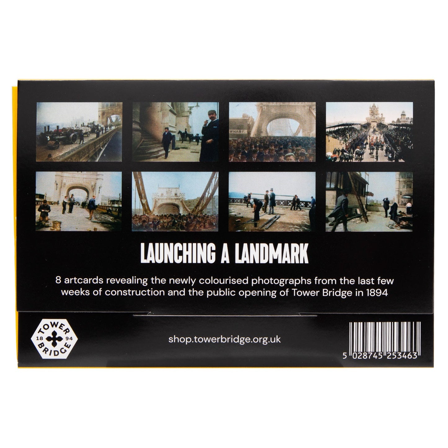 Tower Bridge Launching A Landmark - Set of 8 Postcards