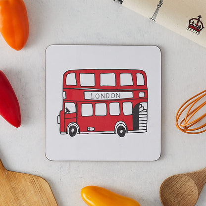 Victoria Eggs London Bus Pot Stand