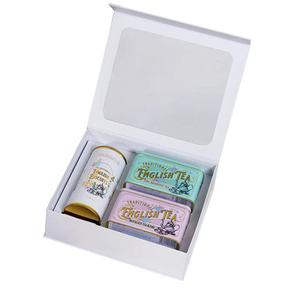 New English Teas - Vintage Victorian Tea & Biscuits Gift Set