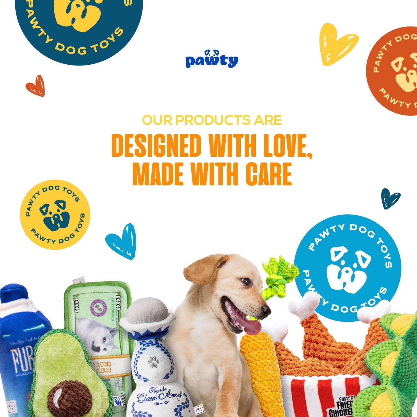PAWTY Dog Toys - TROPHY