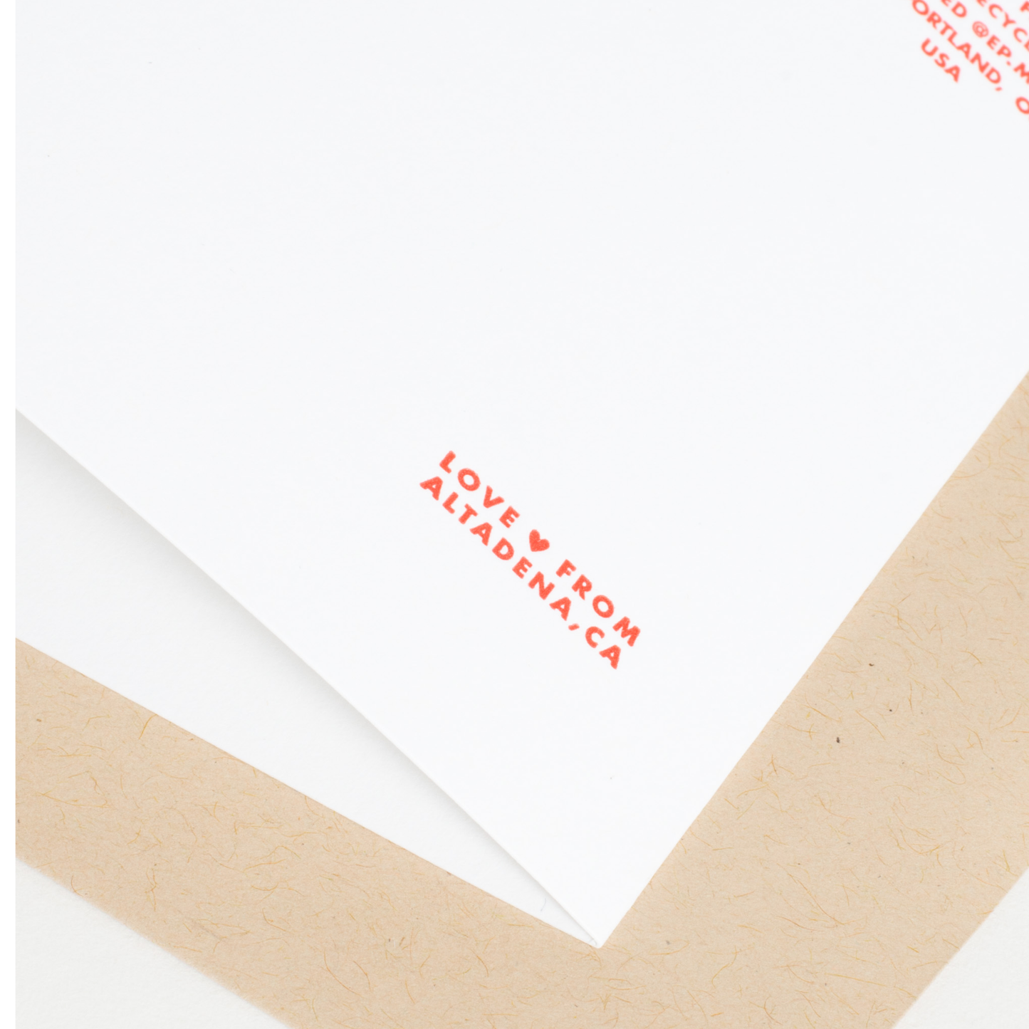 Congrats Doves Letterpress Greeting Card