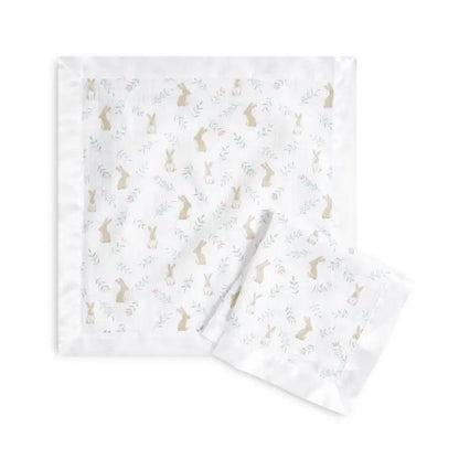 aden + anais Essentials Cotton Muslin Security Blankets - 2 Pack - Blushing Bunnies