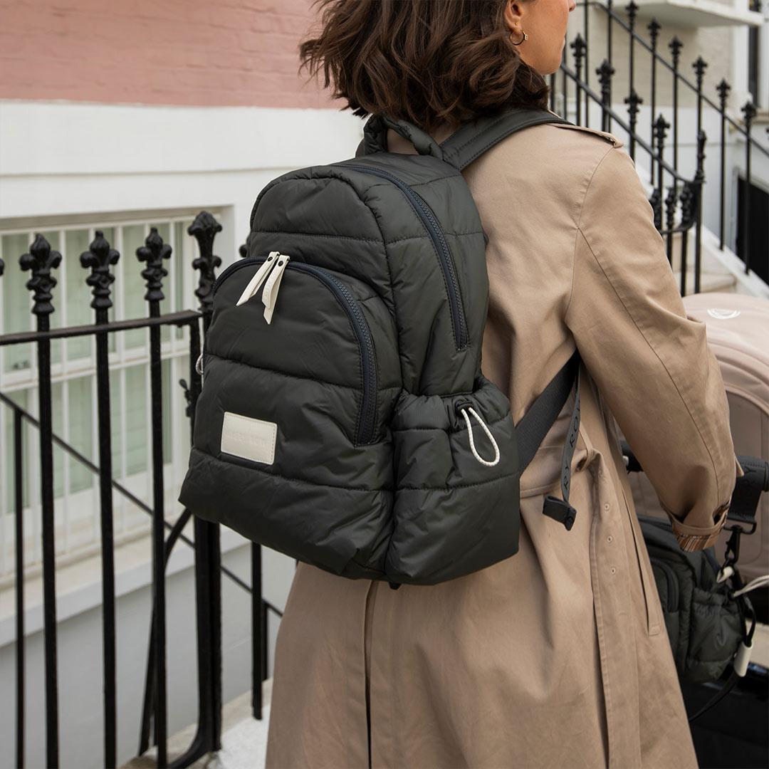 Avery Row Changing Backpack  - Soft Black