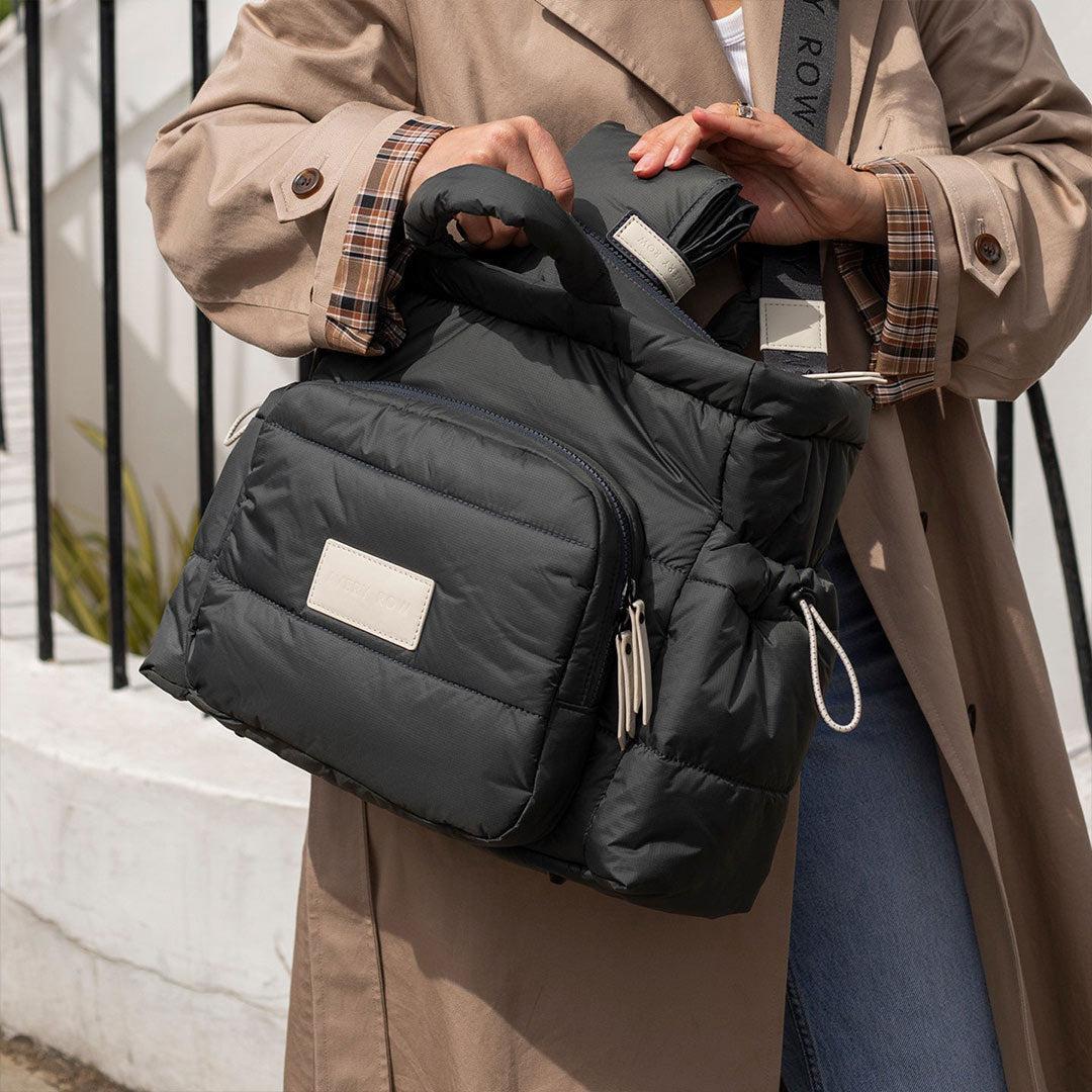 Avery Row Changing Tote Bag - Soft Black