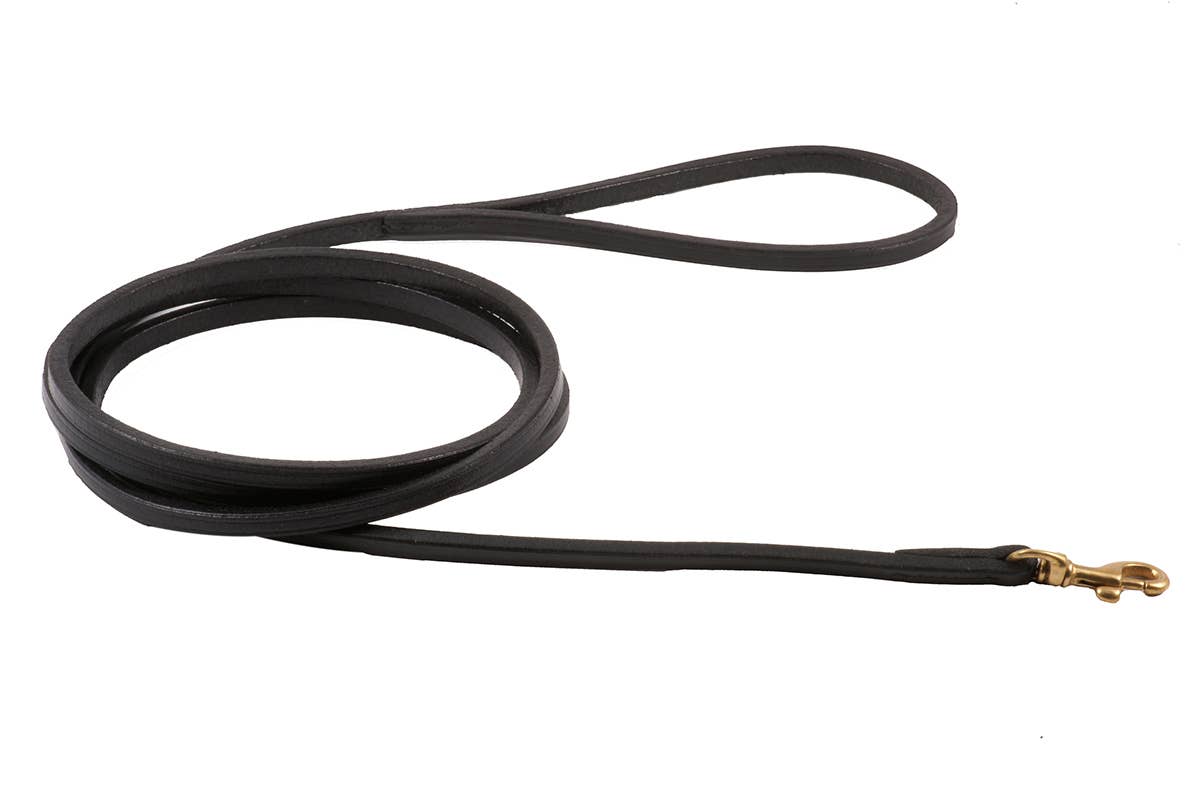 Alvalley - Flat Leather Snap Leads