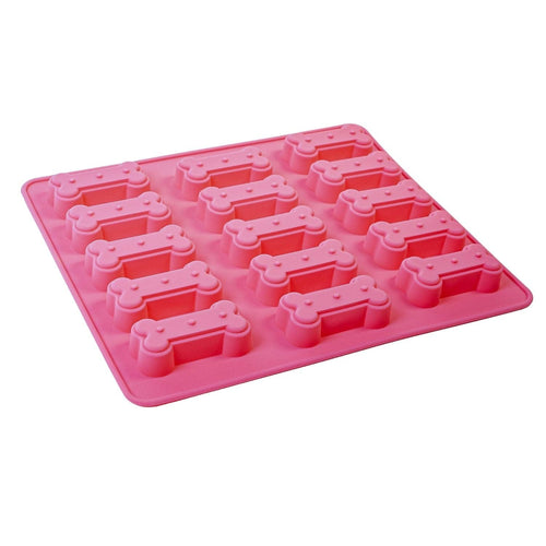 Jojo Modern Pets - Dog Bone 3 in 1 Silicone Baking Treat Tray