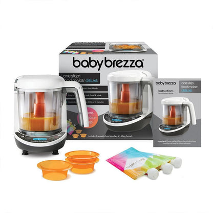 Baby Brezza Food Maker Deluxe - Black & White