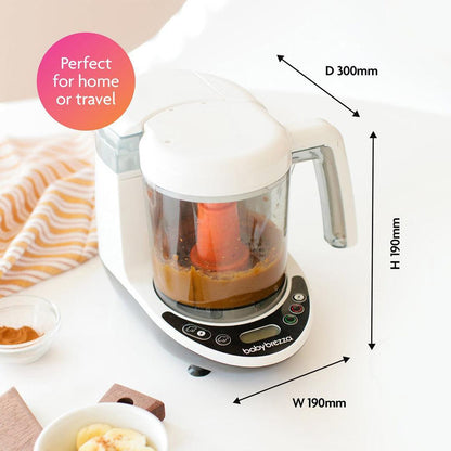 Baby Brezza Food Maker Deluxe - Black & White