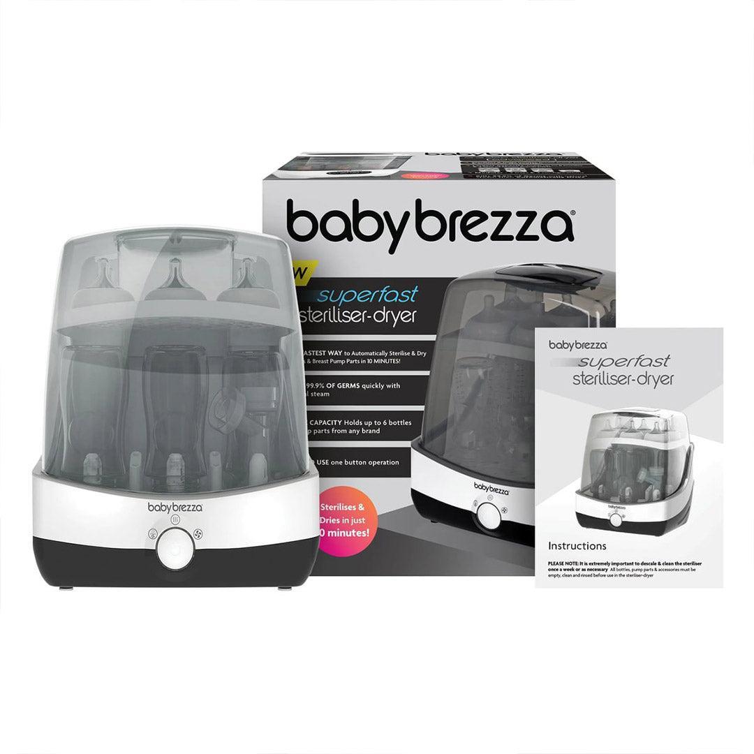 Baby Brezza Superfast Steriliser Dryer - Black & White