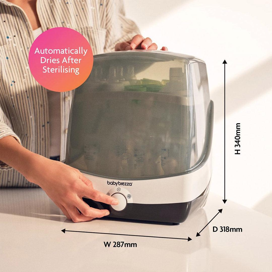 Baby Brezza Superfast Steriliser Dryer - Black & White