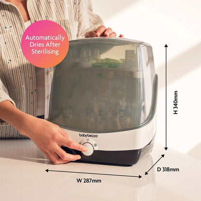 Baby Brezza Superfast Steriliser Dryer - Black & White