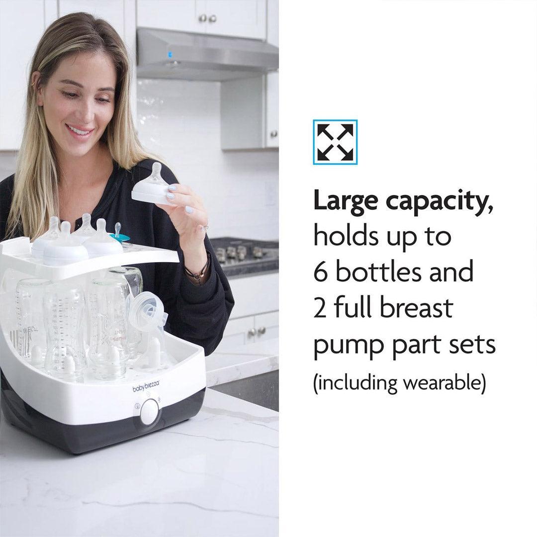 Baby Brezza Superfast Steriliser Dryer - Black & White