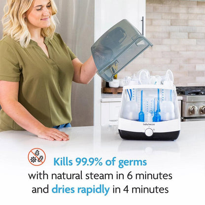 Baby Brezza Superfast Steriliser Dryer - Black & White