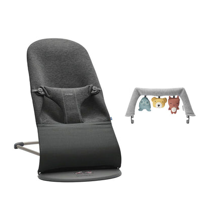 BabyBjorn Bouncer Bliss - 3D Jersey - Charcoal Grey