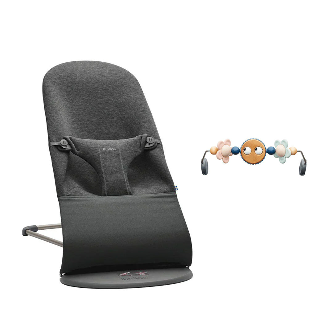 BabyBjorn Bouncer Bliss - 3D Jersey - Charcoal Grey