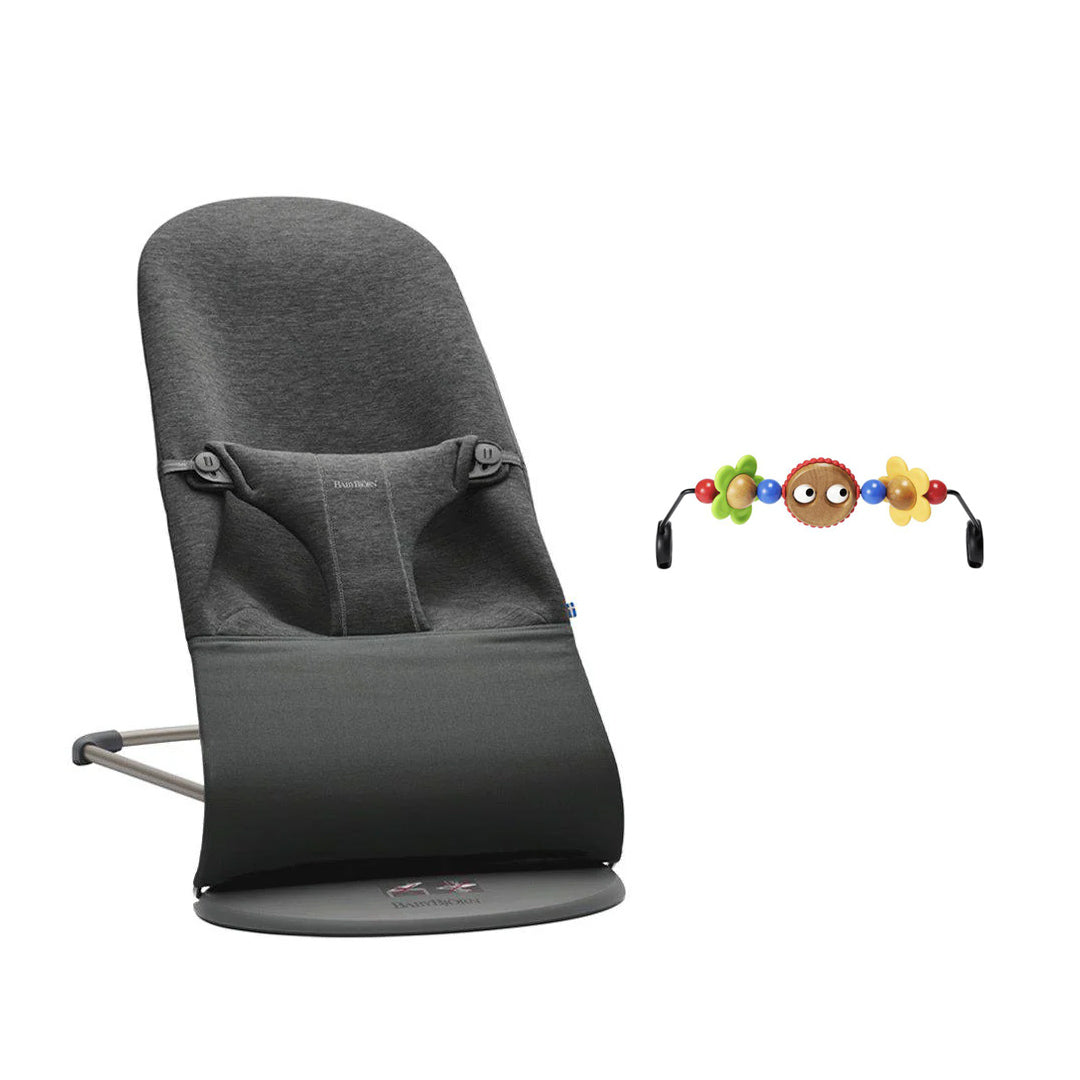 BabyBjorn Bouncer Bliss - 3D Jersey - Charcoal Grey