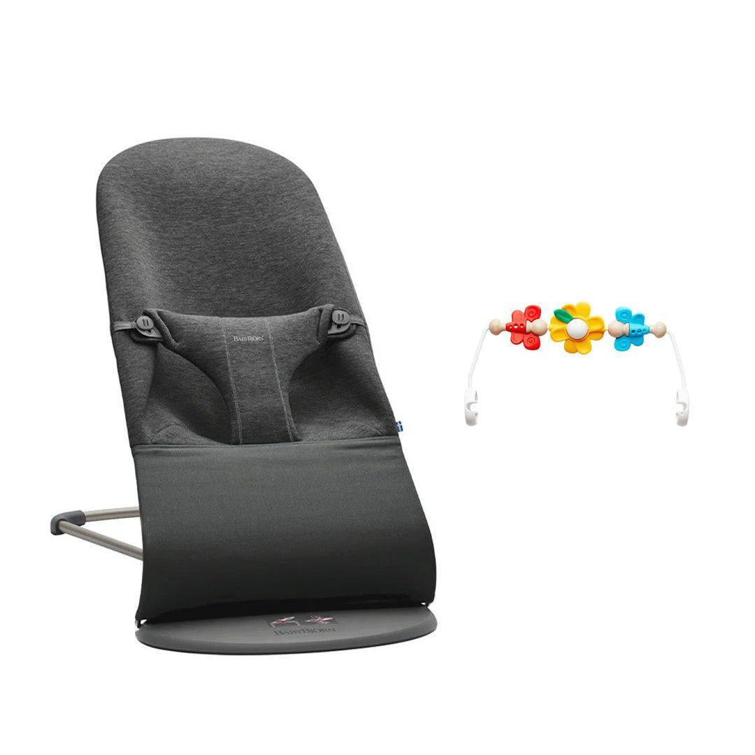 BabyBjorn Bouncer Bliss - 3D Jersey - Charcoal Grey