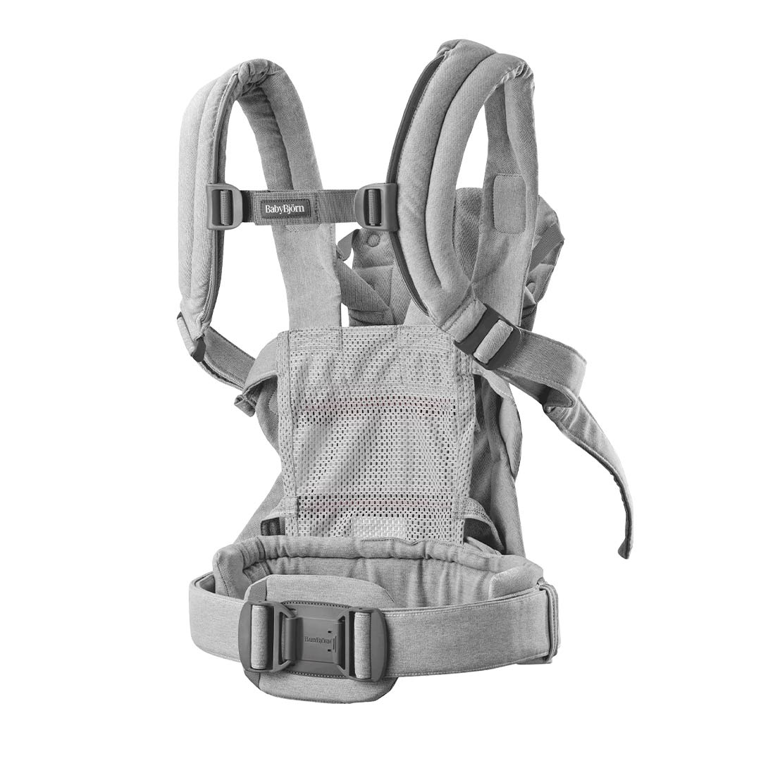 BabyBjörn Harmony Woven Mélange - Light Grey