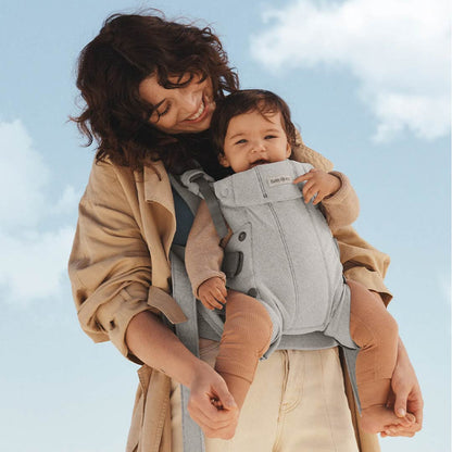 BabyBjörn Harmony Woven Mélange - Light Grey