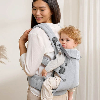BabyBjörn Harmony Woven Mélange - Light Grey