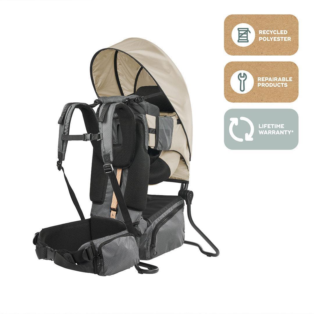 Babymoov Moov & Hike Baby Carrier & Raincover Bundle Set - Dune