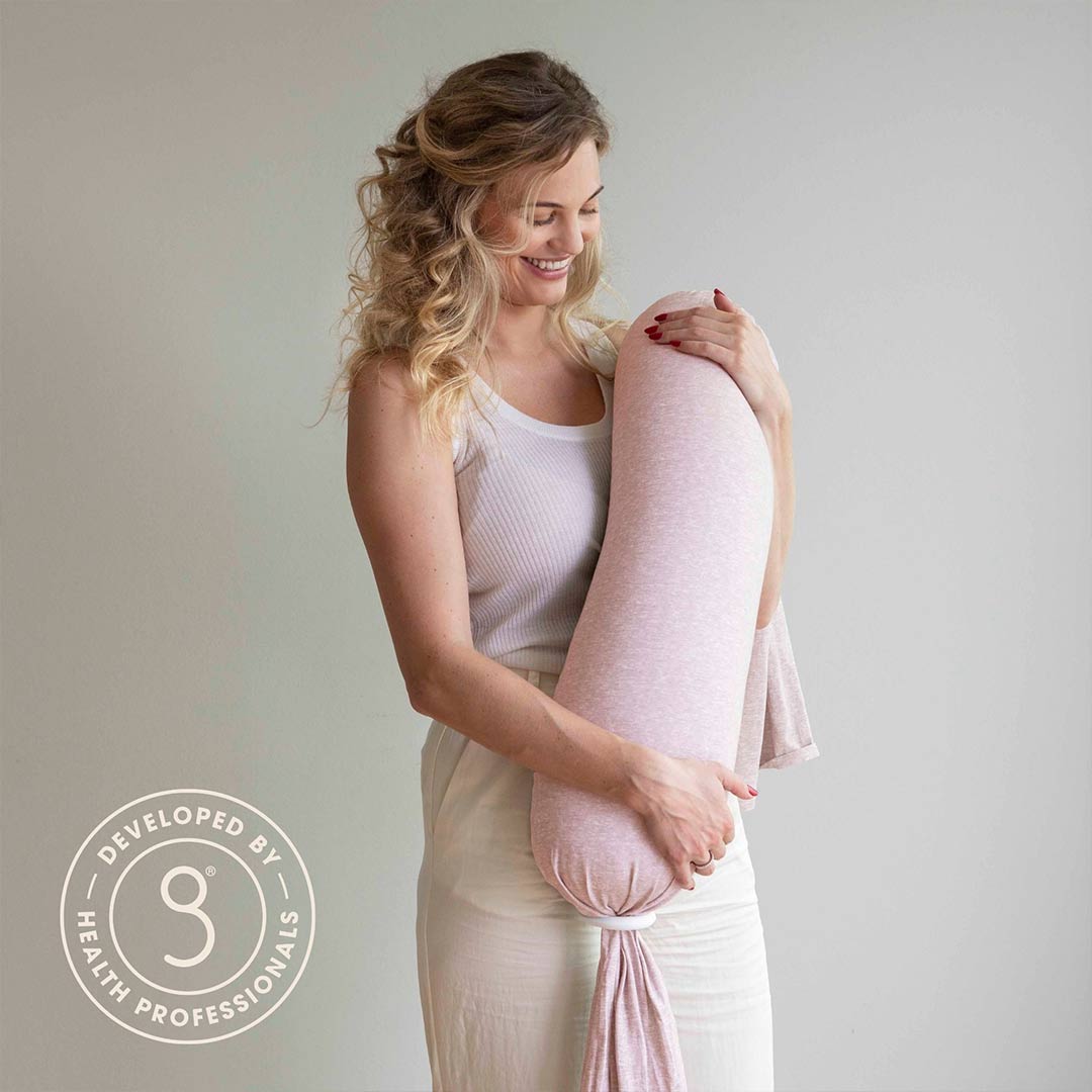 bbhugme Nursing Pillow - Pink Melange