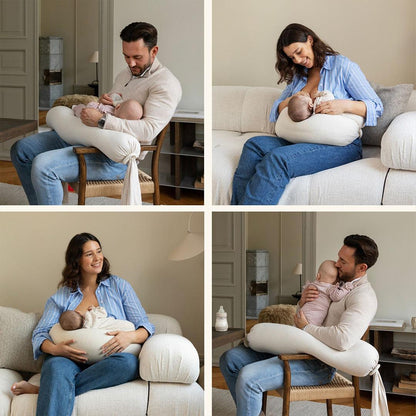 bbhugme Nursing Pillow - Soft White