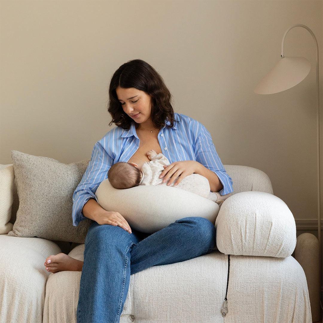 bbhugme Nursing Pillow - Soft White