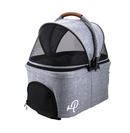 Petique, Inc - 3-in-1 Tri-Fold Pet Stroller