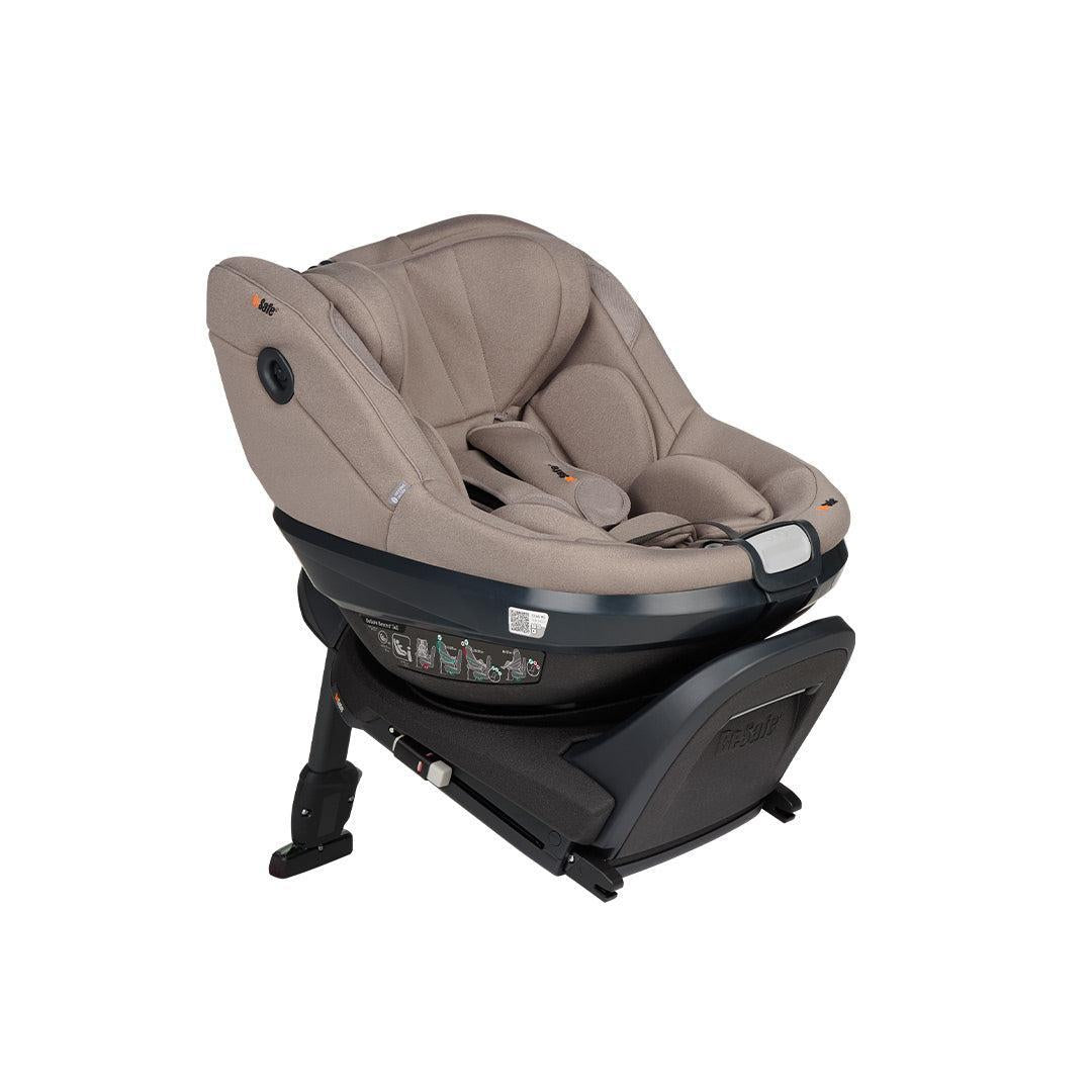 BeSafe Beyond 2 360 Car Seat - Dark Sand Softbreeze