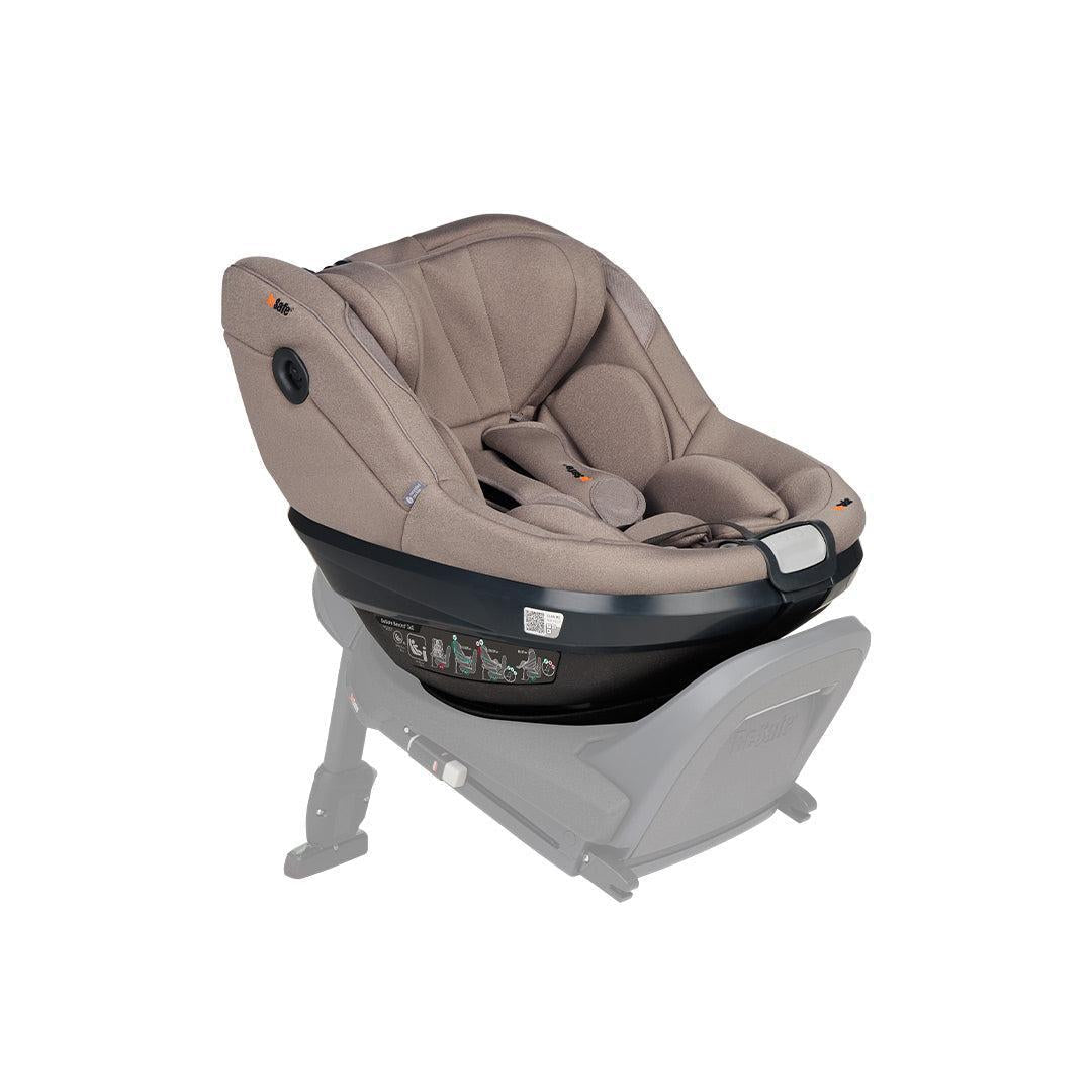 BeSafe Beyond 2 360 Car Seat - Dark Sand Softbreeze