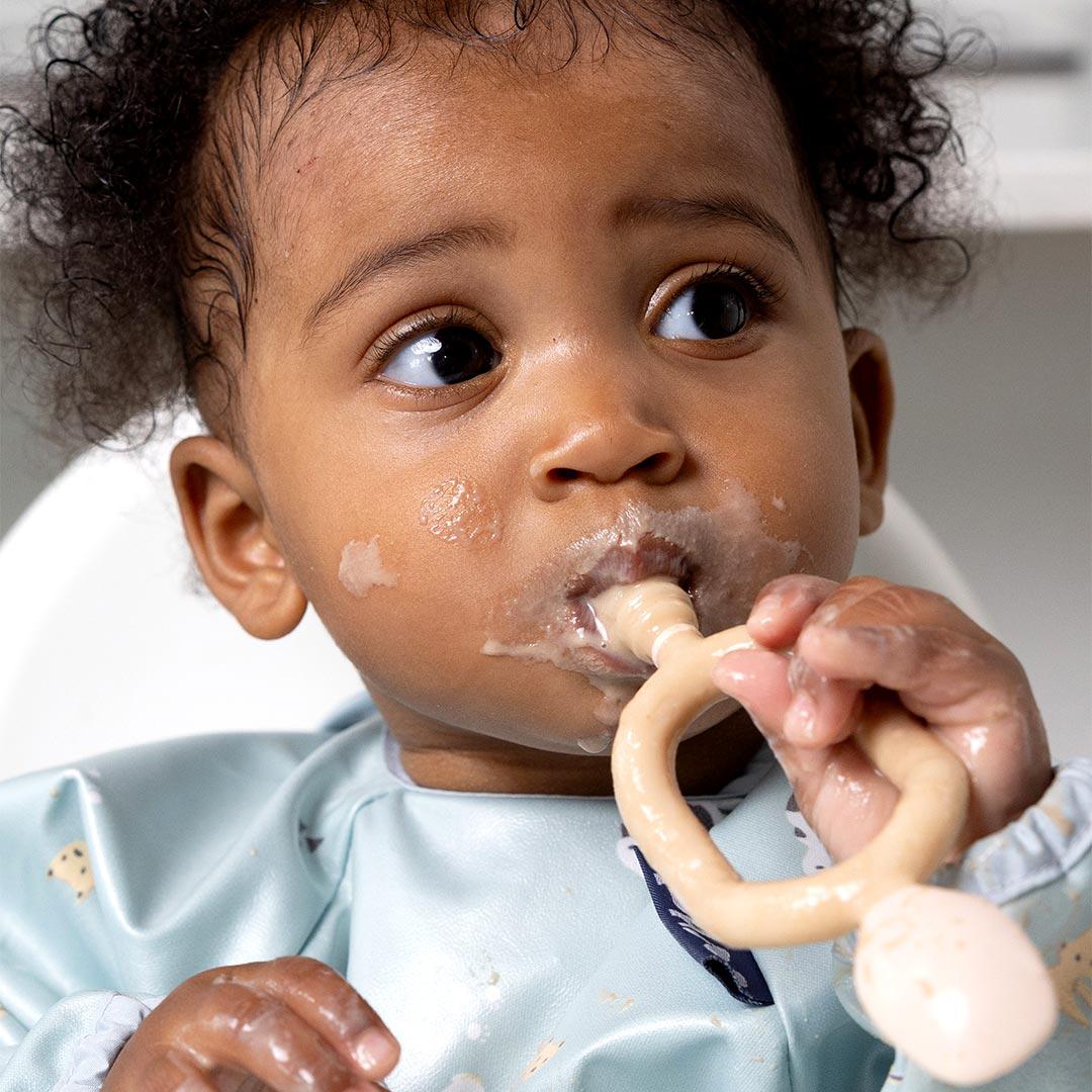 Bibado Dippit Multi-Stage Weaning Spoon + Dipper - Fawn