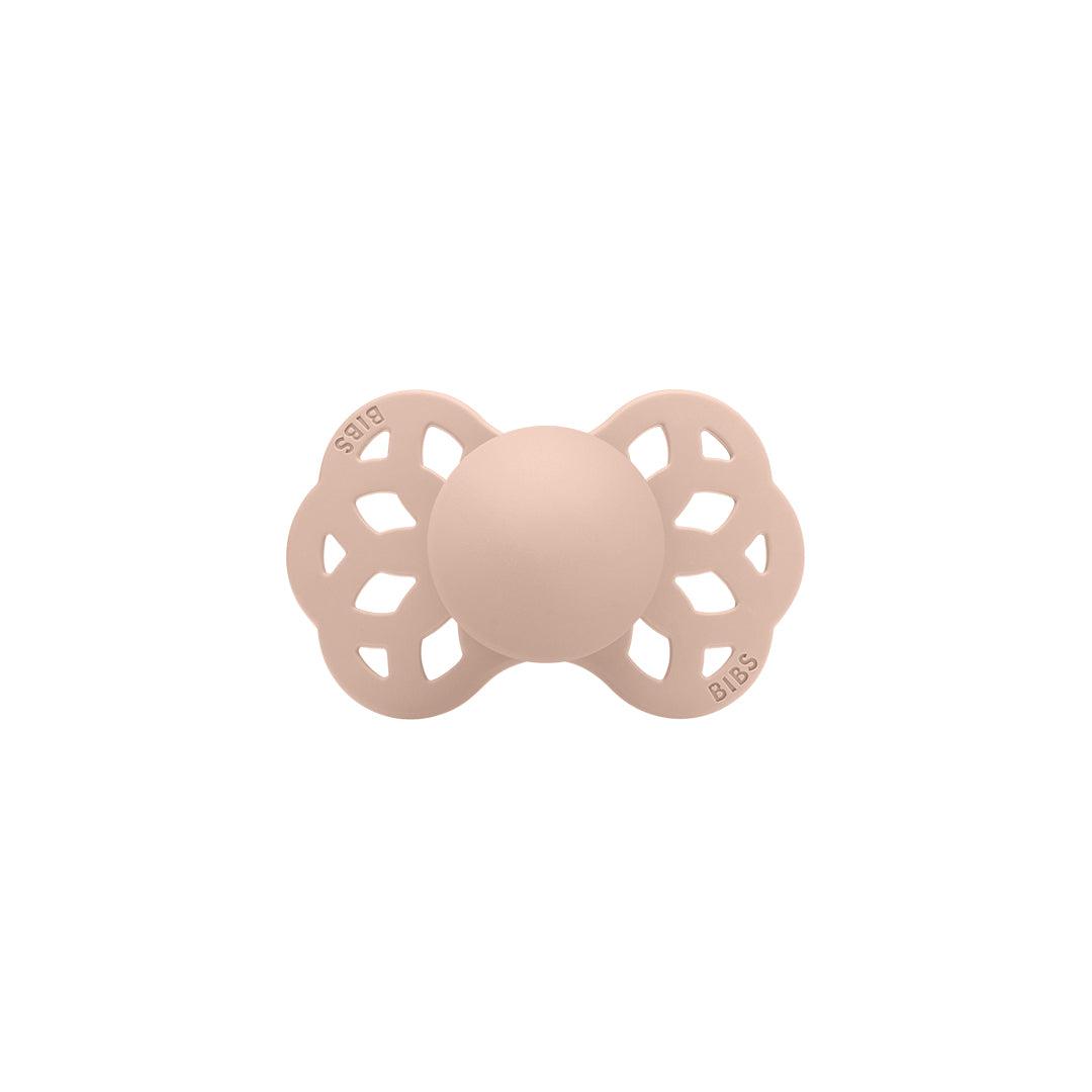 BIBS Infinity Symmetric Pacifier - Blush - Silicone