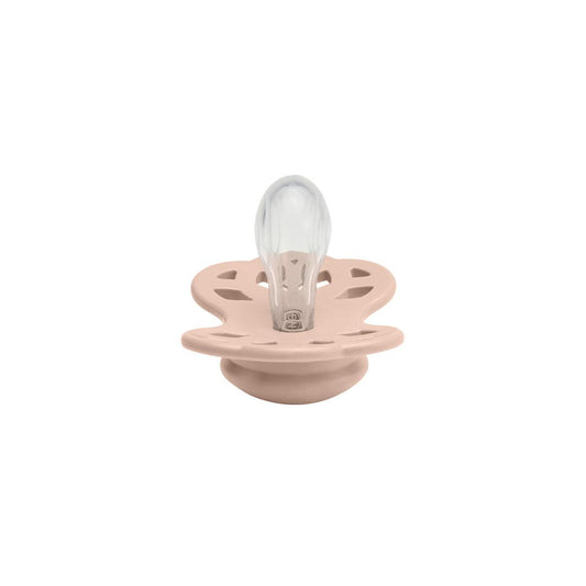 BIBS Infinity Symmetric Pacifier - Blush - Silicone