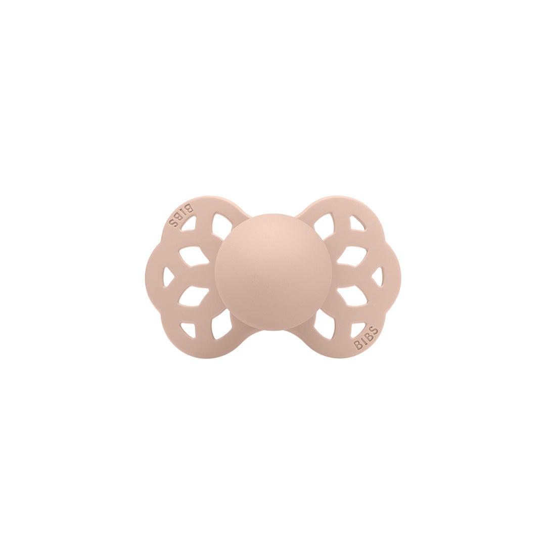 BIBS Infinity Symmetric Pacifier - Blush - Silicone