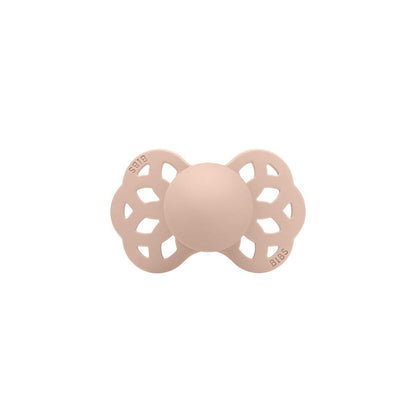 BIBS Infinity Symmetric Pacifier - Blush - Silicone