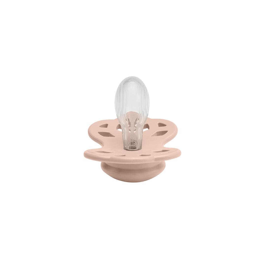 BIBS Infinity Symmetric Pacifier - Blush - Silicone