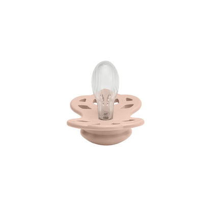 BIBS Infinity Symmetric Pacifier - Blush - Silicone