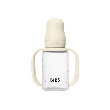 BIBS World Baby Sippy Bottle Spout Silicone 1 Pack 150ml - Ivory