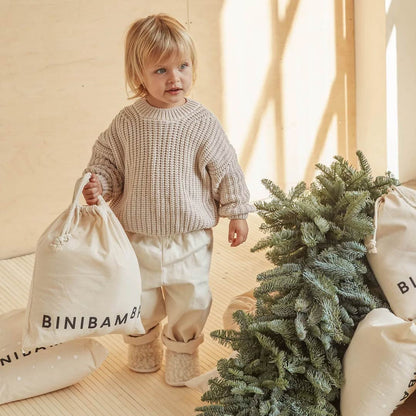 BINIBAMBA Merino Snugglesuit - Cloud